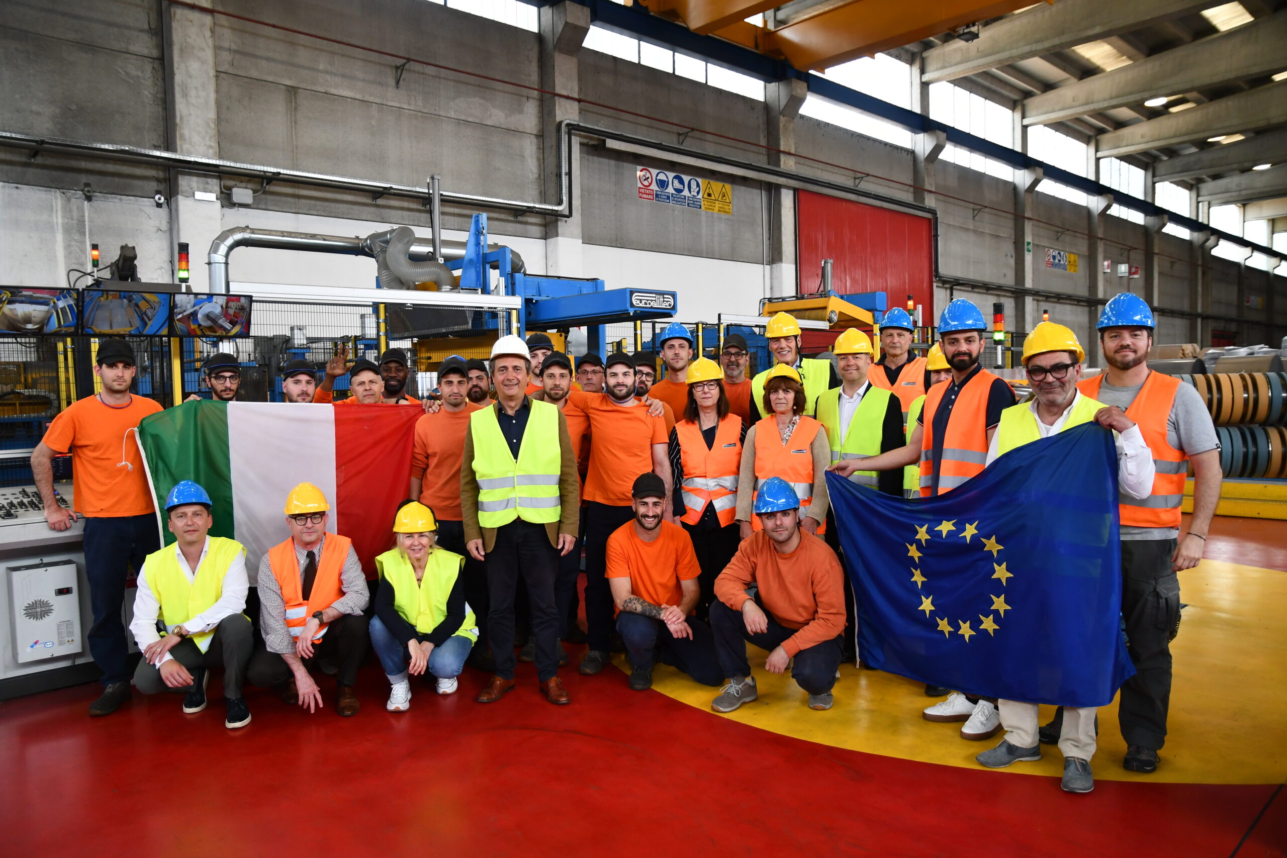 Alarm bells ringing across Europe: industry comes to a standstill.